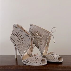 Ivanka Trump Stilleto Suede Heels.